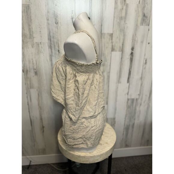 Simplee Tan two piece set of shorts and top - Picture 3 of 6